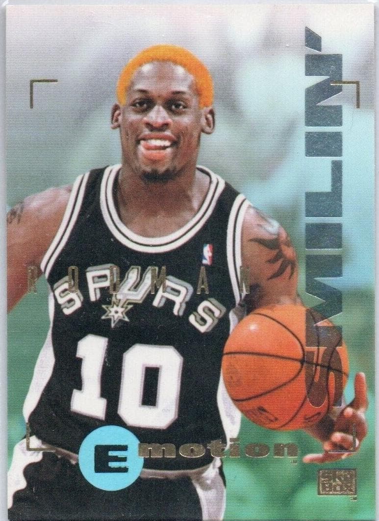 Dennis Rodman 1994 skybox Emotion