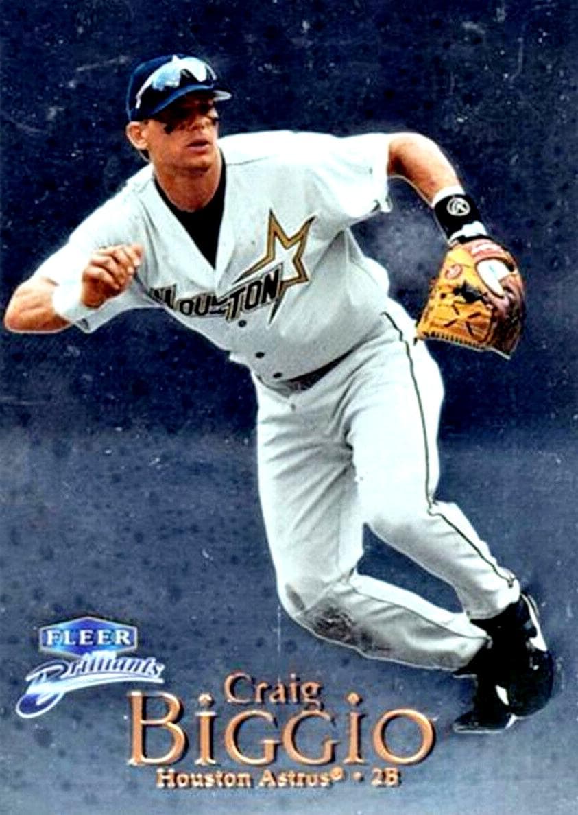 Craig Biggio 1999 fleer Fleer Brilliants