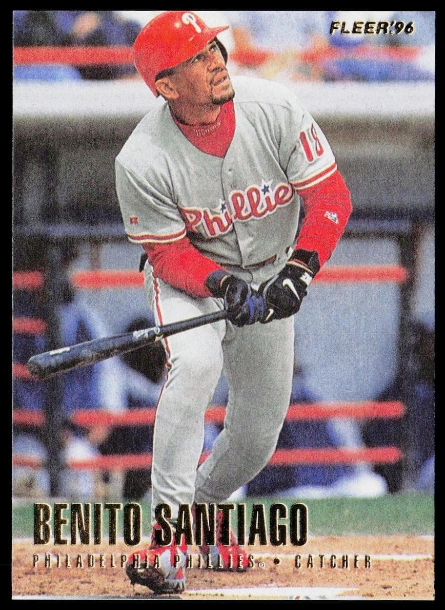 Benito Santiago 1996 fleer Fleer Update