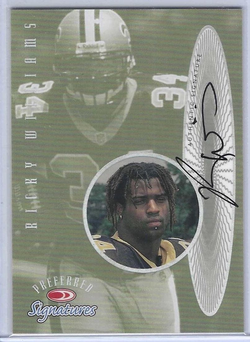 Ricky Williams 1999 panini