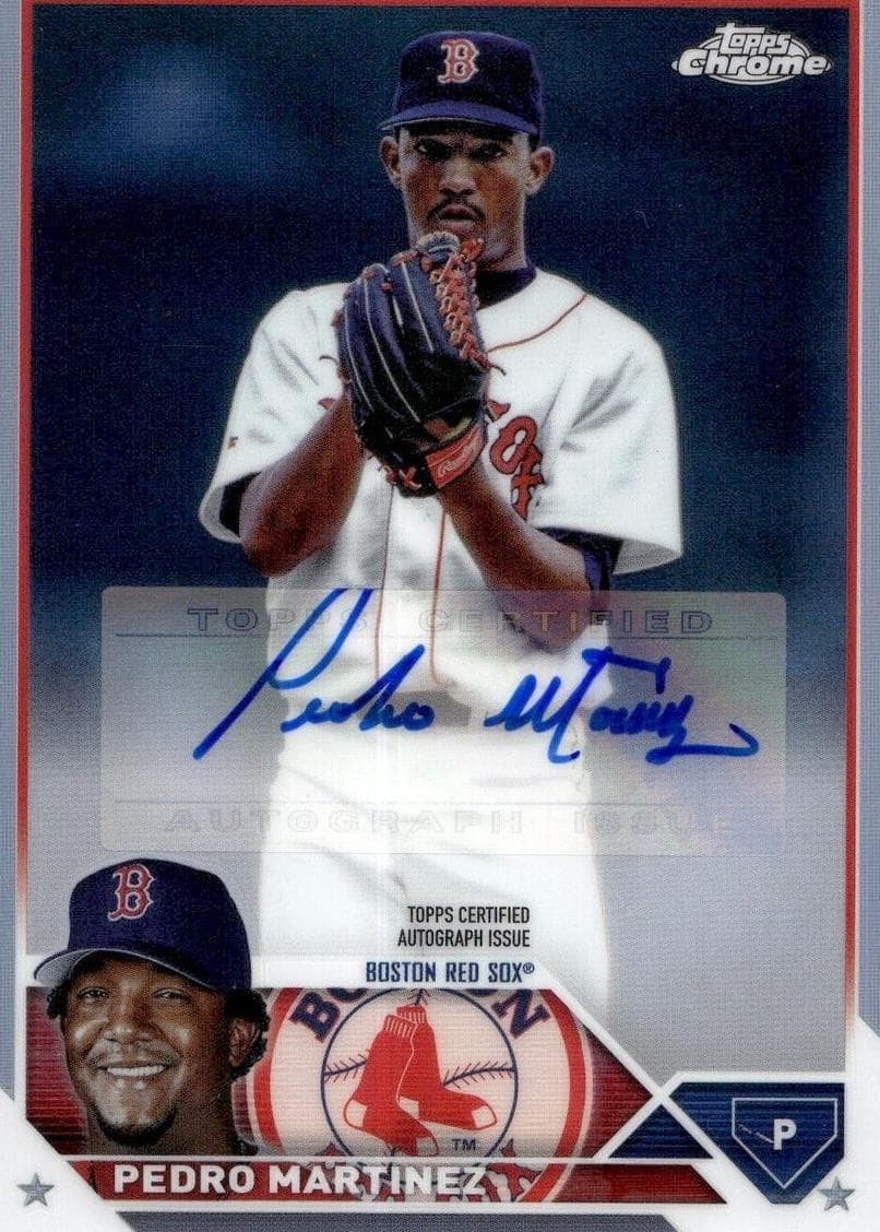 Pedro Martinez 2023 topps Topps Chrome Update