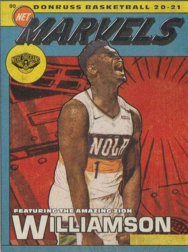 Zion Williamson 2020 panini Panini Donruss Elite