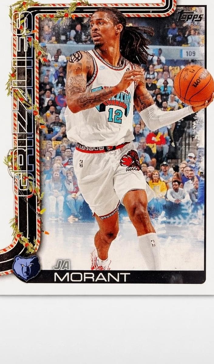 Ja Morant 2025 topps Topps Holiday