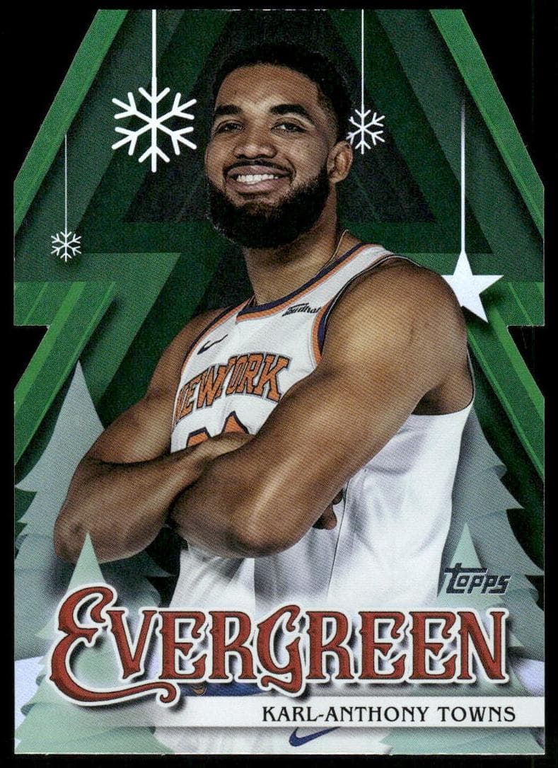 Karl-Anthony Towns 2025 topps Topps Holiday