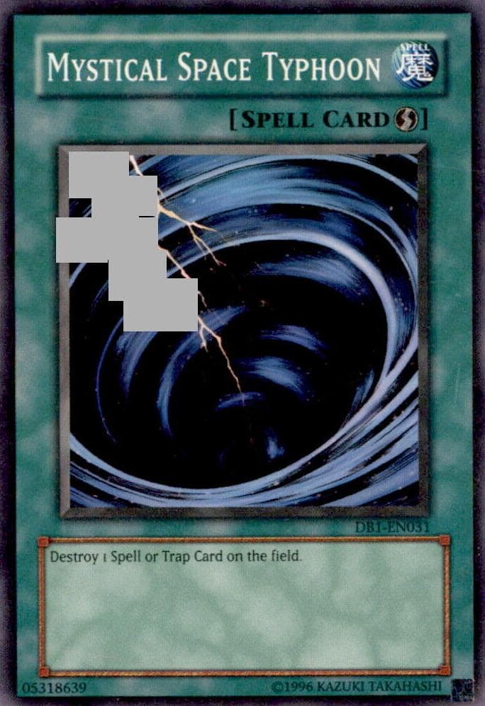 Mystical Space Typhoon 2004 Yu-Gi-Oh! Dark Beginning 1