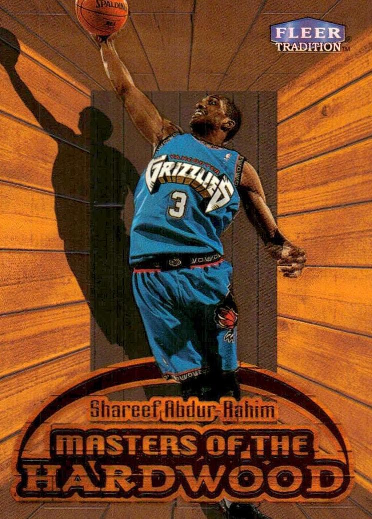 Shareef Abdur-Rahim 1999 fleer Fleer Tradition