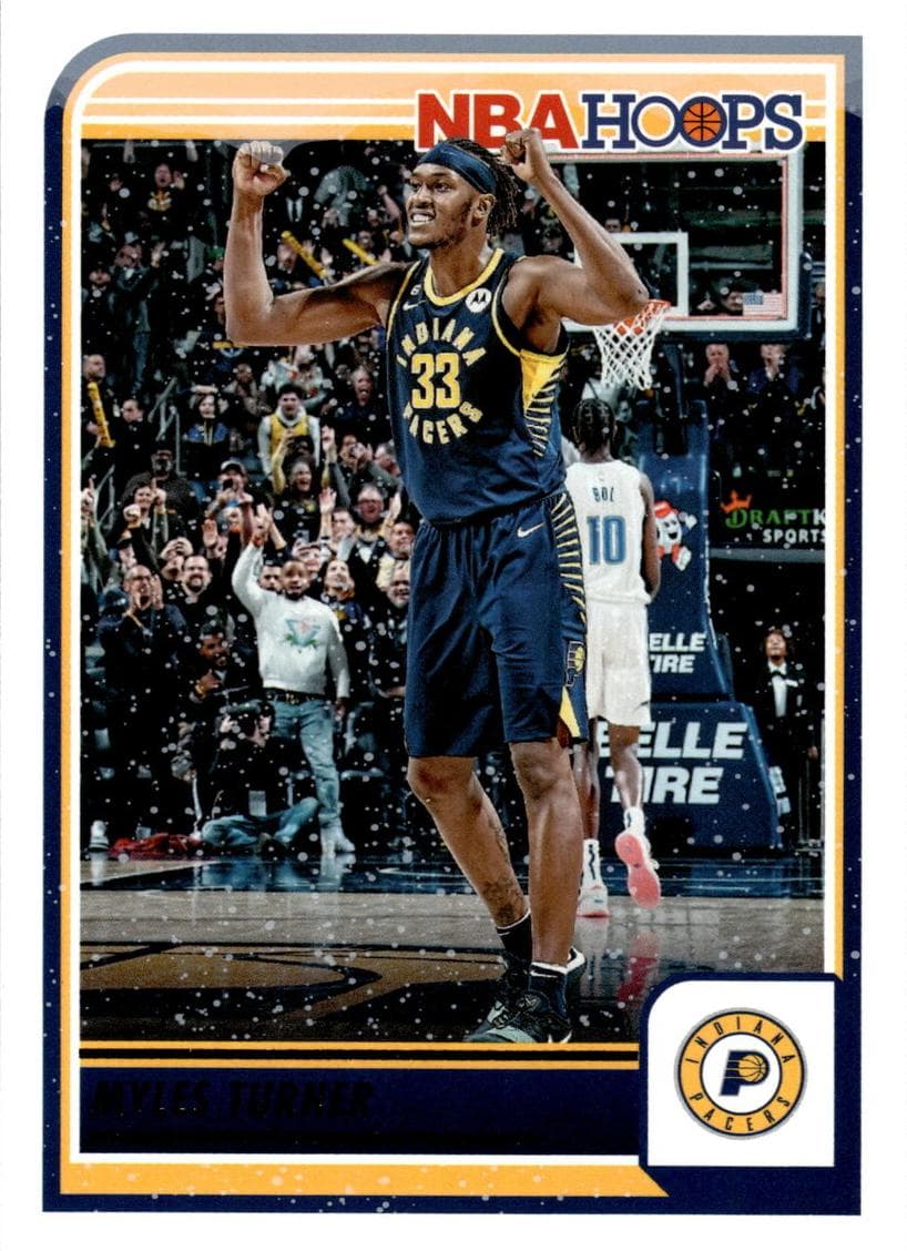 Myles Turner 2023 panini Hoops Premium Stock