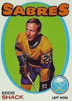 Eddie Shack 1971 topps Topps