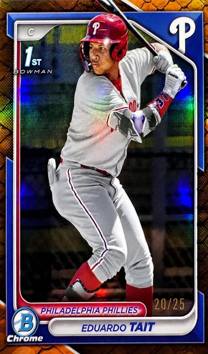 Eduardo Tait 2024 bowman Bowman Chrome Prospects
