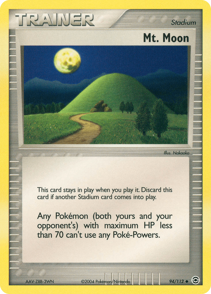 Mt. Moon 2004 Pokemon