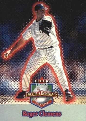 Roger Clemens 2001 unknown
