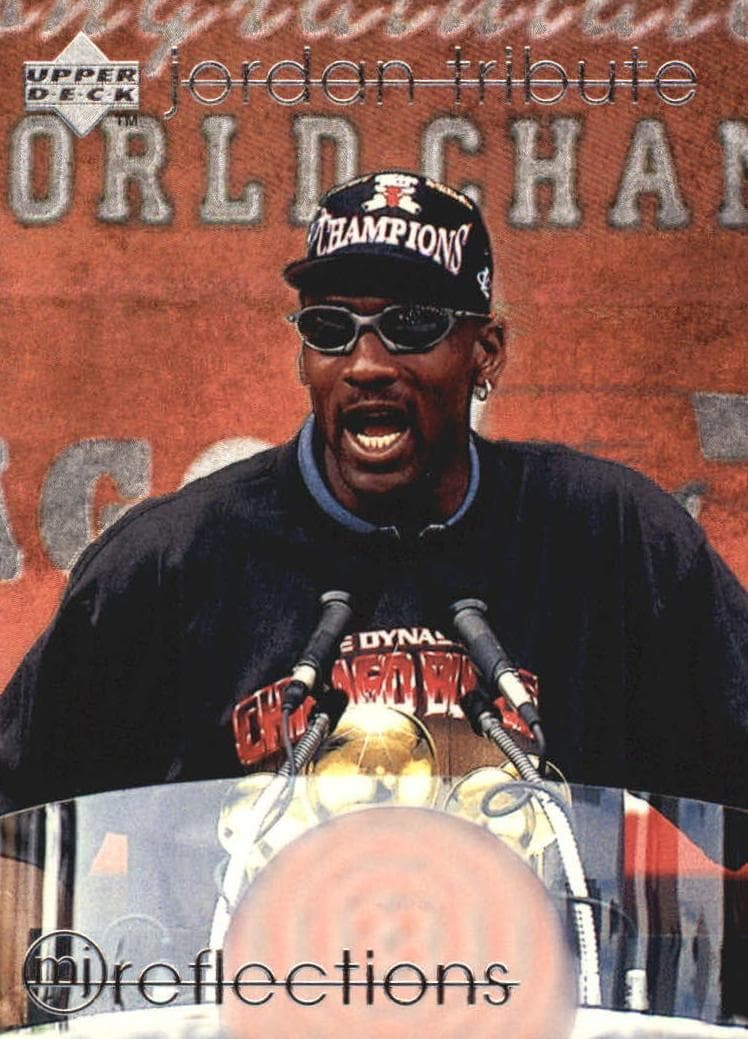Michael Jordan 1997 upper-deck Michael Jordan Tribute