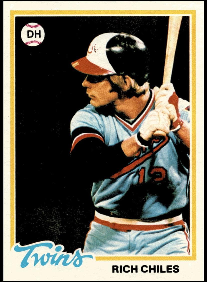 Rich Chiles 1978 topps Topps