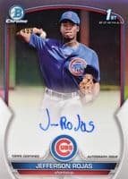 Jefferson Rojas trading card