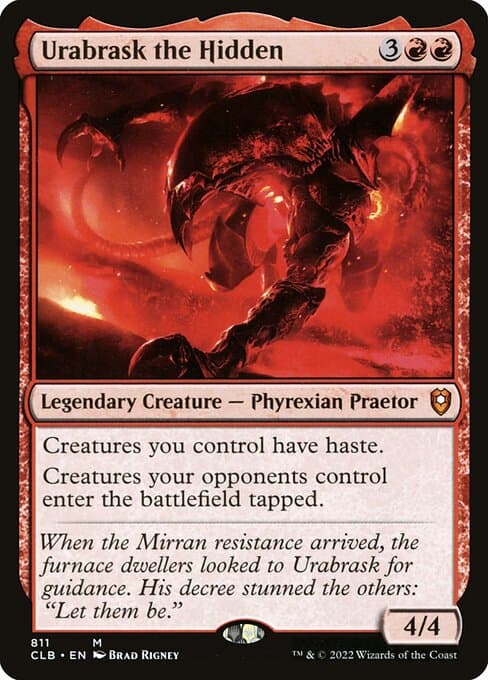 Urabrask the Hidden 2023 Magic: The Gathering Multiverse Legends