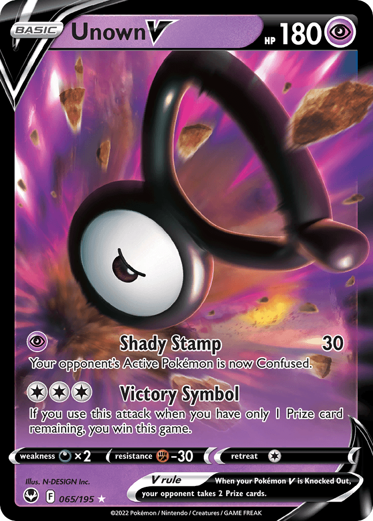 Unown V 2022 Pokemon