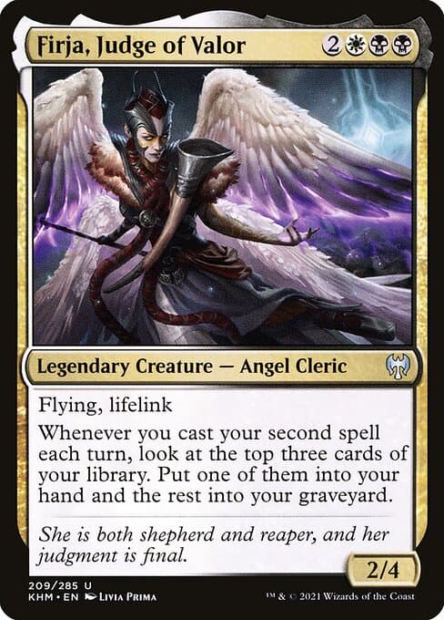 Firja, Judge of Valor #105