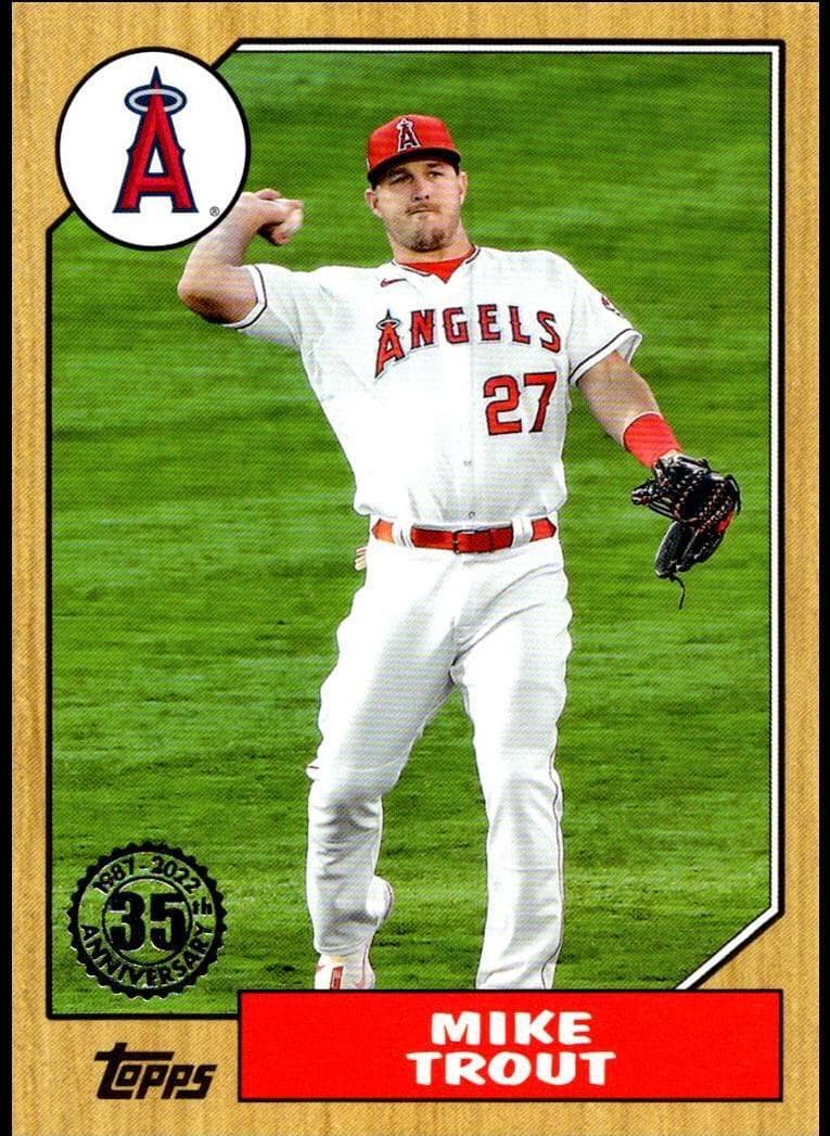 Mike Trout 2022 topps Topps