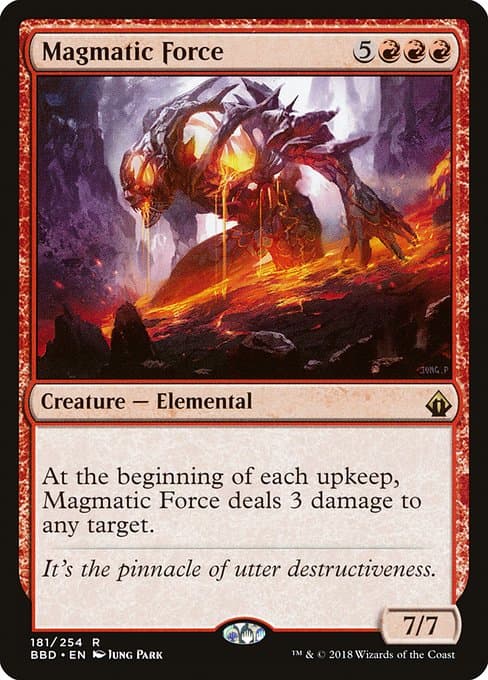 Magmatic Force 2022 Magic: The Gathering Starter Commander Decks