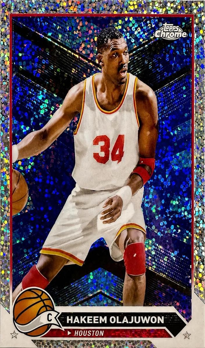 Hakeem Olajuwon 2023 topps Topps Chrome