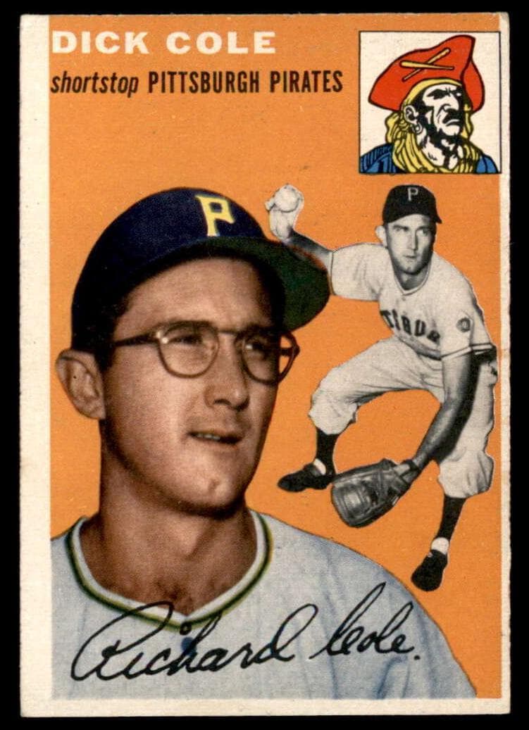 Dick Cole 1954 topps Topps