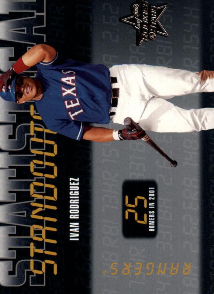 Ivan Rodriguez 2002 leaf Rookies And Stars