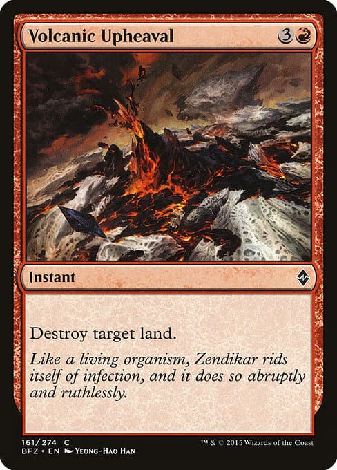 Volcanic Upheaval 2015 Magic: The Gathering Battle for Zendikar