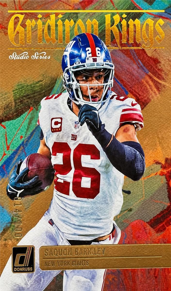 Saquon Barkley 2023 panini Panini Donruss