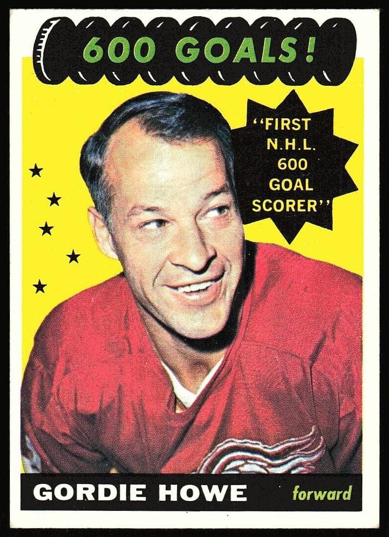 Gordie Howe 1965 topps Topps