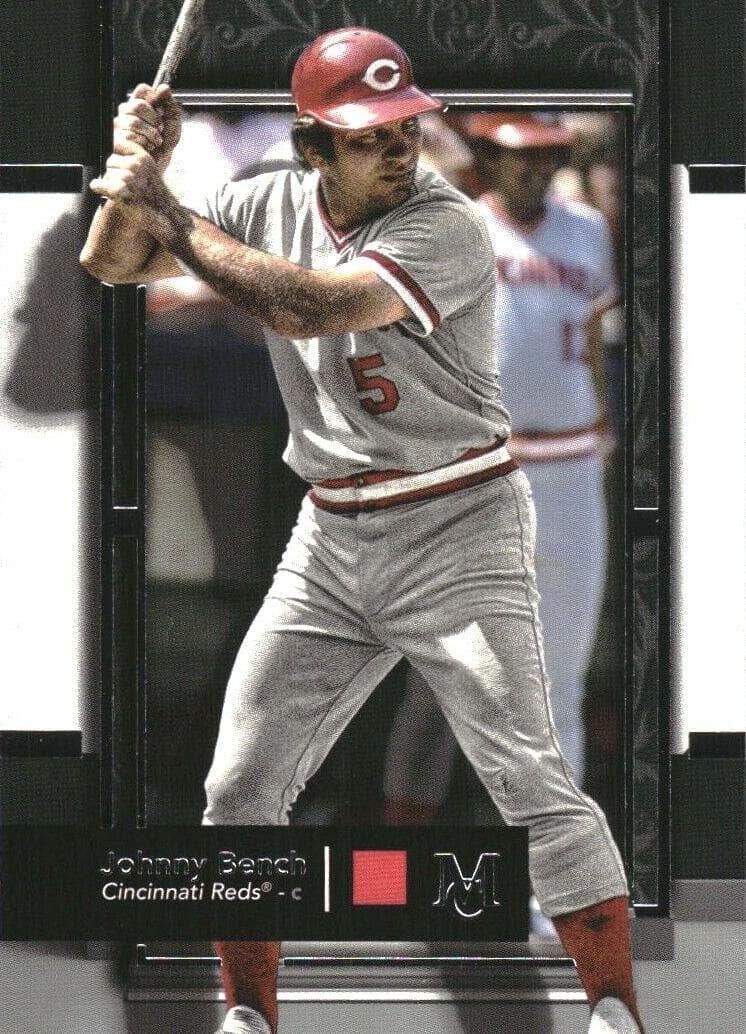 Johnny Bench 2024 topps Topps Museum Collection