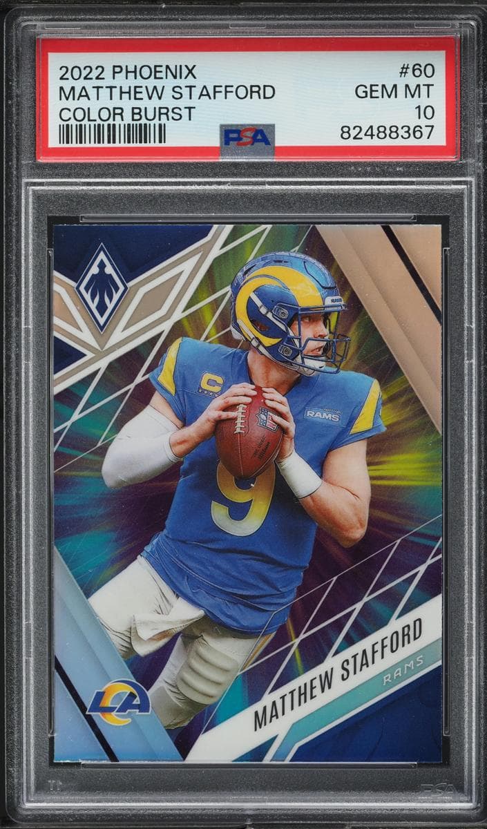 Matthew Stafford 2022 panini Panini Phoenix