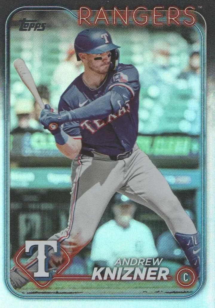 Andrew Knizner trading card