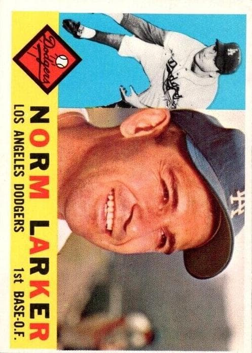Norm Larker 1960 topps Topps