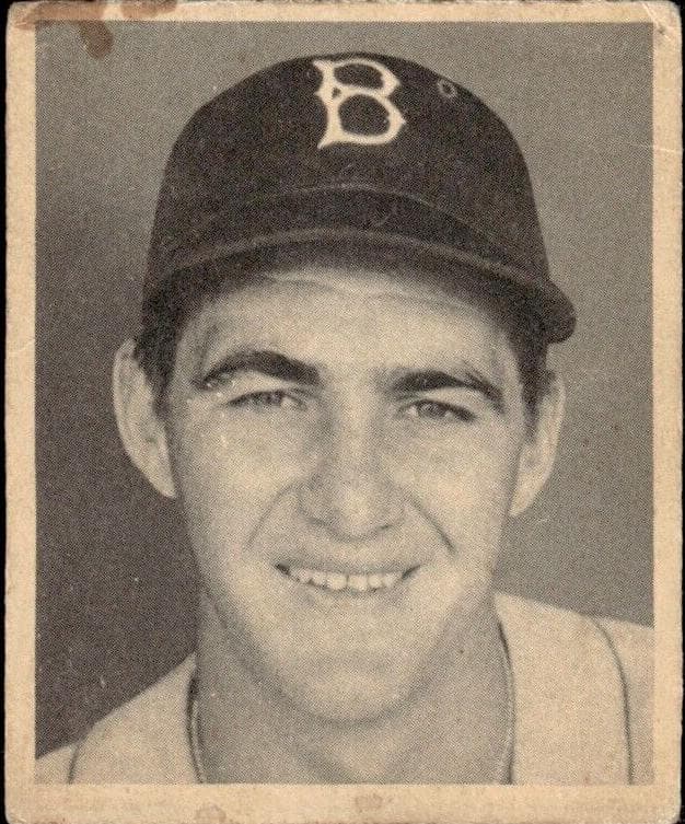 Rex Barney 1948 bowman Bowman