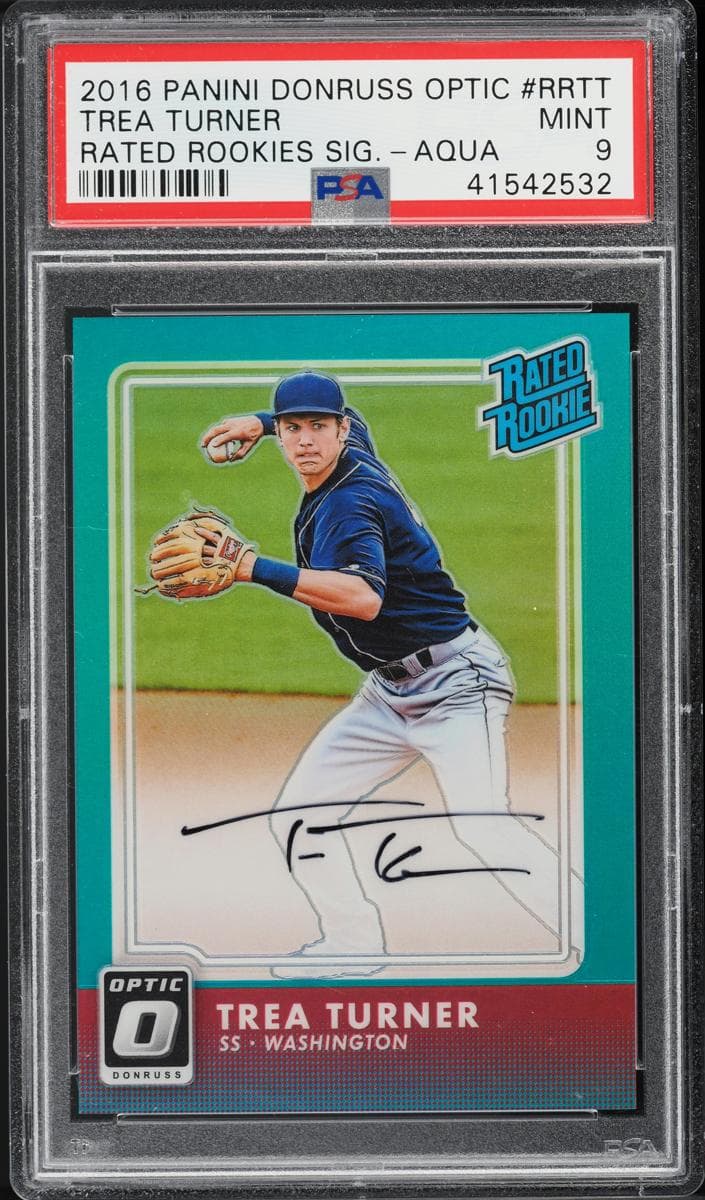 Trea Turner 2016 panini