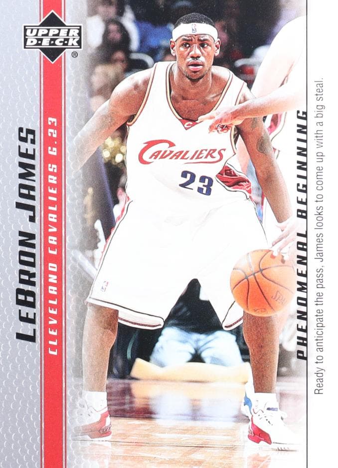 Lebron James 2003 upper-deck