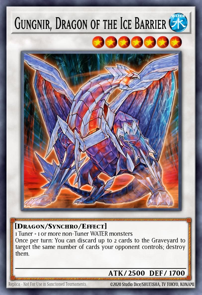 Gungnir, Dragon of the Ice Barrier #SDFC-EN044