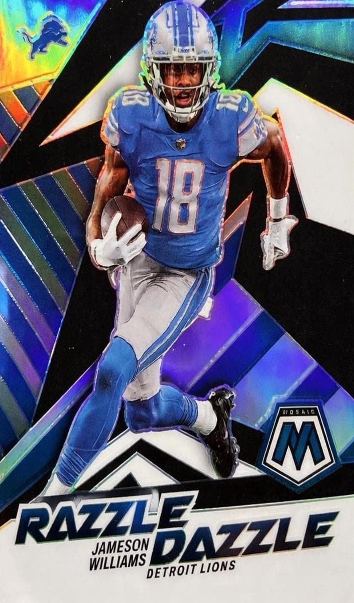 Jameson Williams 2022 panini Panini Mosaic