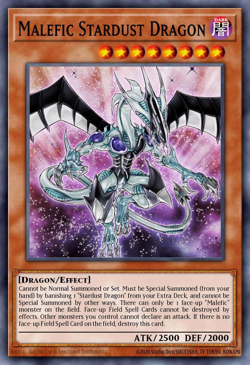 Malefic Stardust Dragon #CT08-EN014
