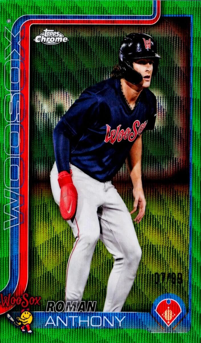 Roman Anthony 2025 topps Topps Pro Debut