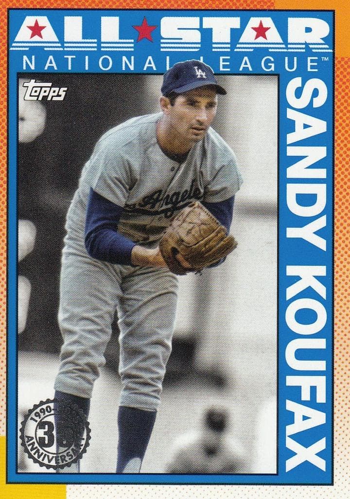 Sandy Koufax 2025 topps Topps