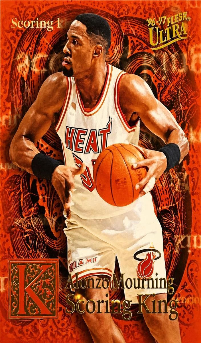 Alonzo Mourning 1996 unknown Ultra