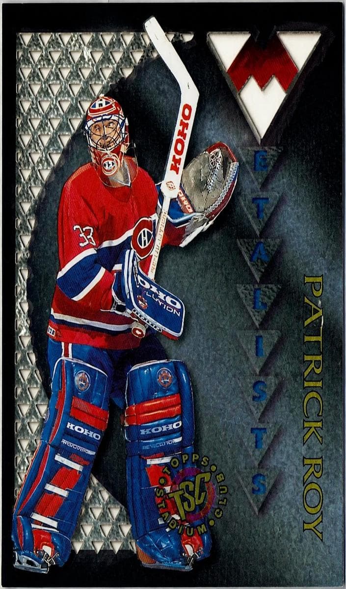 Patrick Roy 1995 unknown Stadium Club