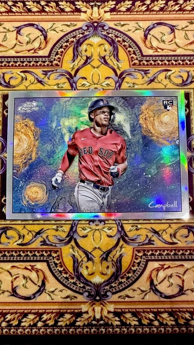 Kristian Campbell 2025 topps Topps Cosmic Chrome