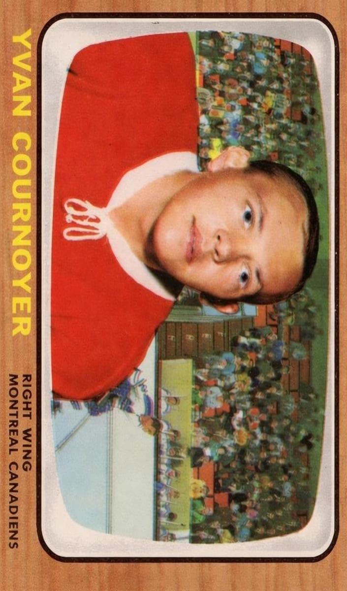 Yvan Cournoyer 1966 topps Topps