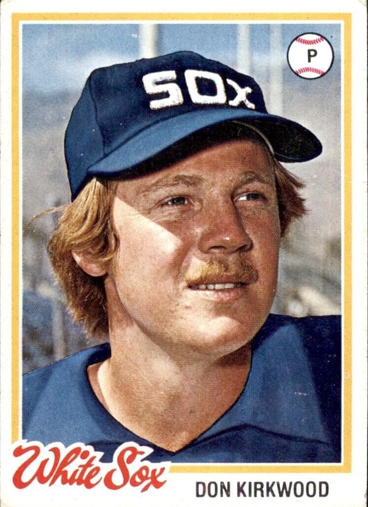 Don Kirkwood 1978 topps Topps