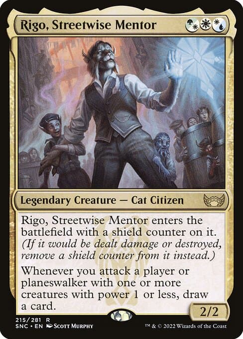 Rigo, Streetwise Mentor 2022 Magic: The Gathering