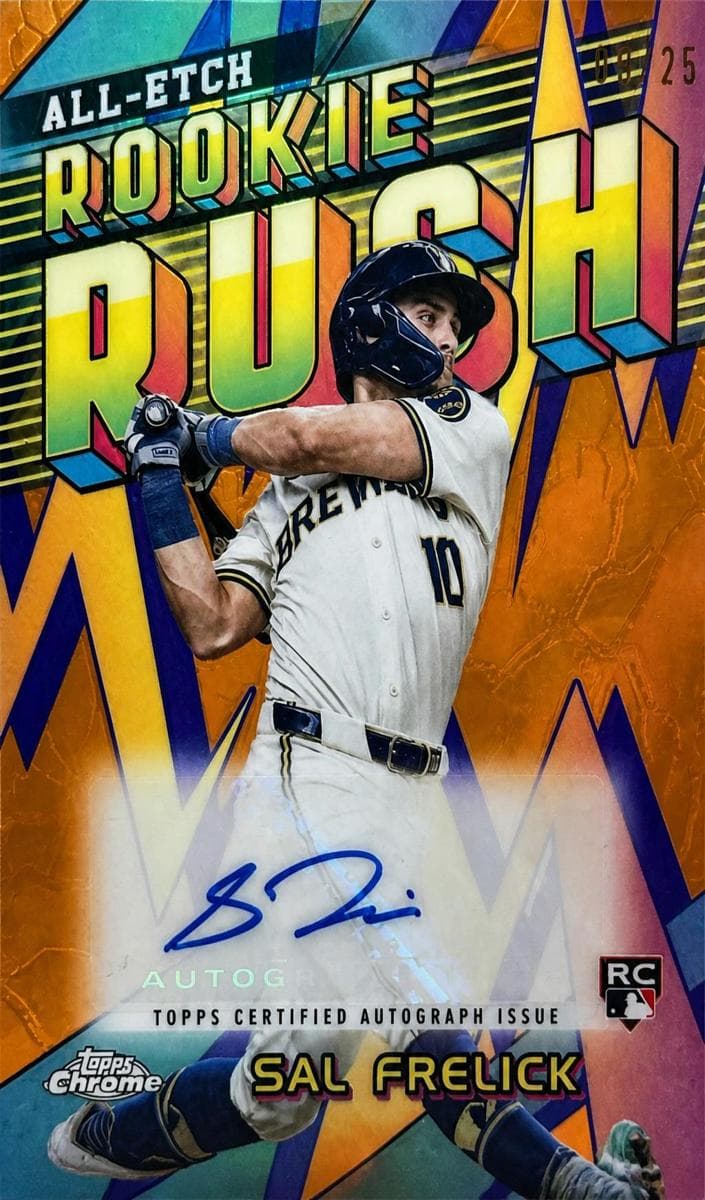 Sal Frelick 2024 topps Topps Chrome