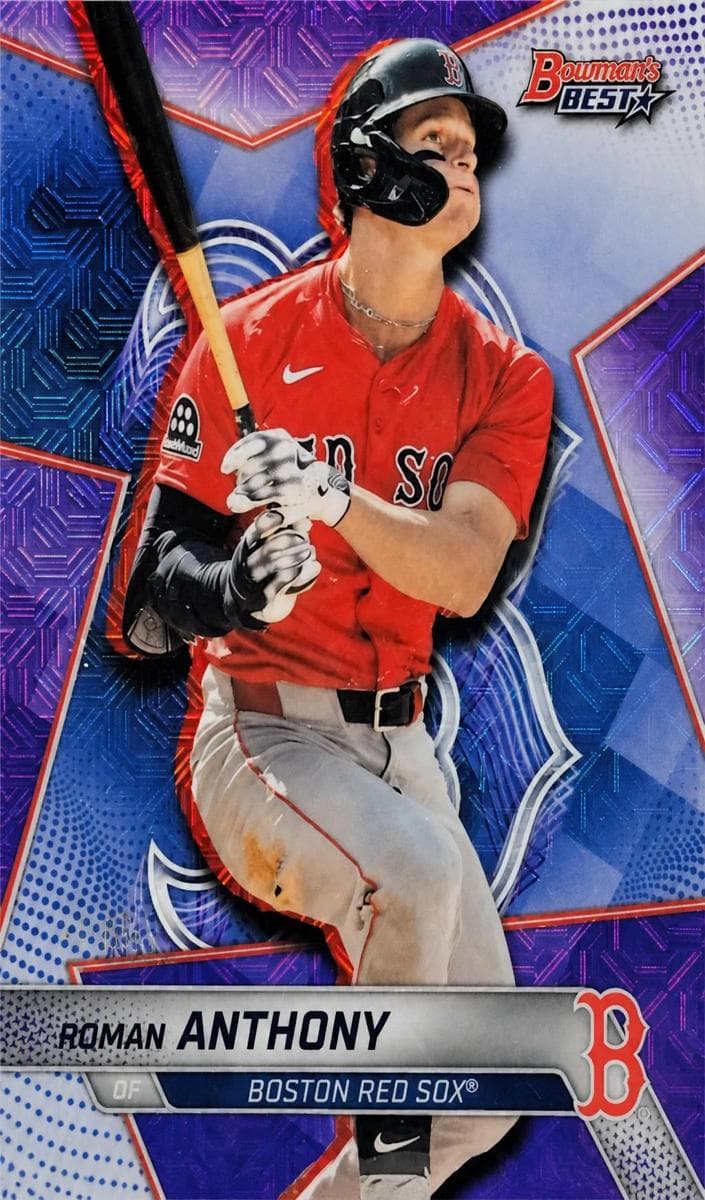 Roman Anthony 2025 bowman Bowman Best