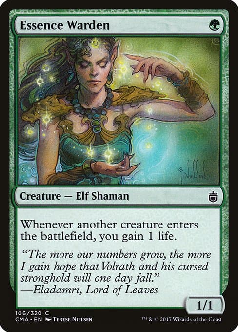 Essence Warden 2017 Magic: The Gathering Commander Anthology